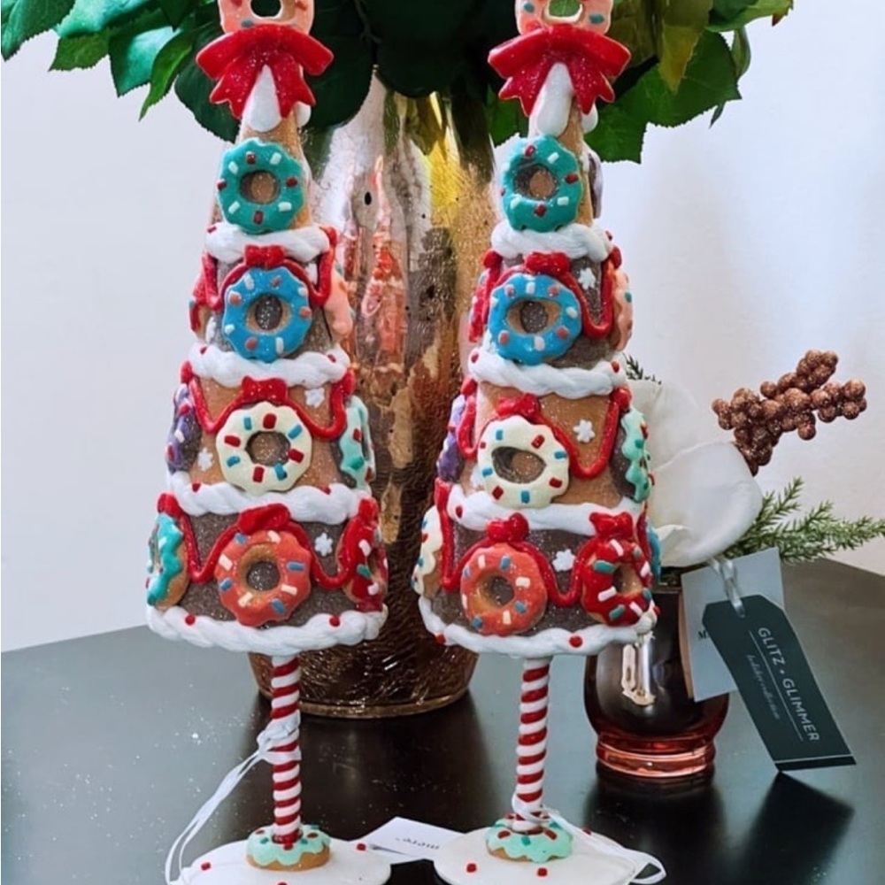 Festive Donut Christmas Tree Decor